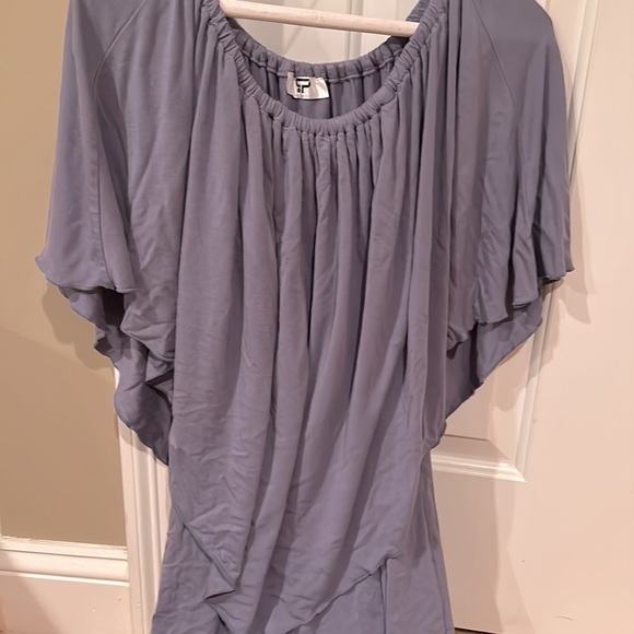 BUNDLE- Long Flowy Blue Dress - Picture 2 of 6